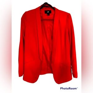 H&M tuxedo blazer Sz 8